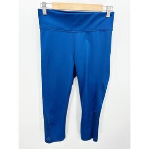 Cascades Sports Performance Leggings Stretch Blue Women's Size Medium